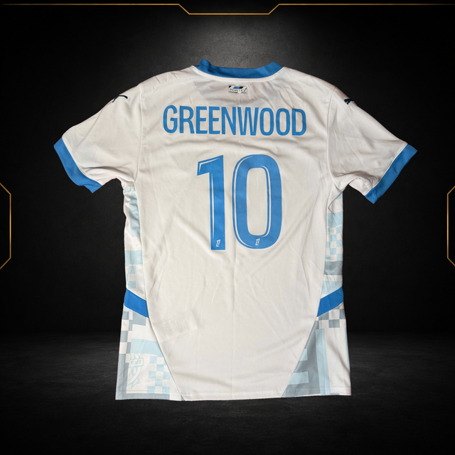 Olympique de Marseille Home Jersey 2024/25 - Greenwood #10 (9,5/10) (S)
