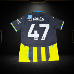 Manchester City Dritttrikot 2024/25 Phil Foden #47 – (10/10) (M)