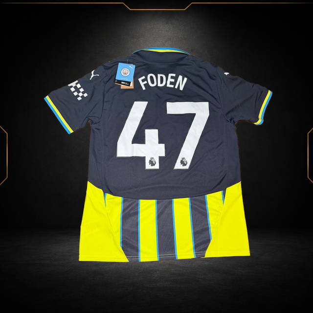 Manchester City Third Jersey 2024/25 Phil Foden #47 – (10/10) (M)