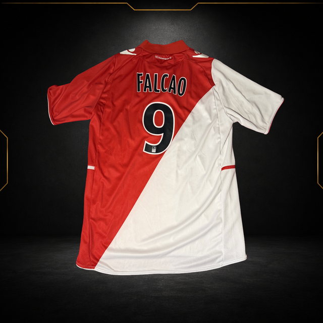 AS Monaco Home Jersey 2013/14 Falcao #9 - (8/10) (XL)
