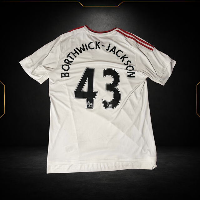 Manchester United Away Jersey 2015/16 Borthwick-Jackson #43 (9/10) (L)