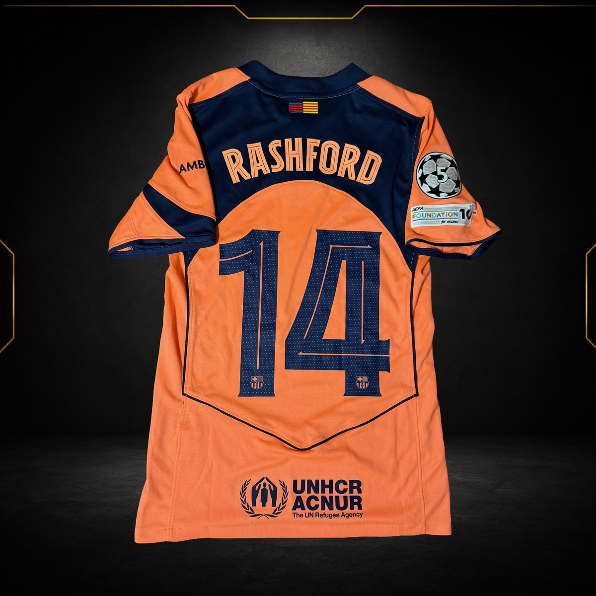 FC Barcelone Third Jersey 2025/26 Rashford #14 - (9,5/10) (XS)