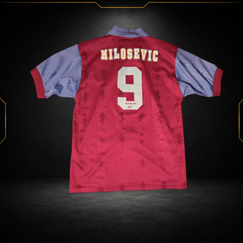 Aston Villa Heimtrikot 1996/97 Milošević #9 - (9/10) (M)