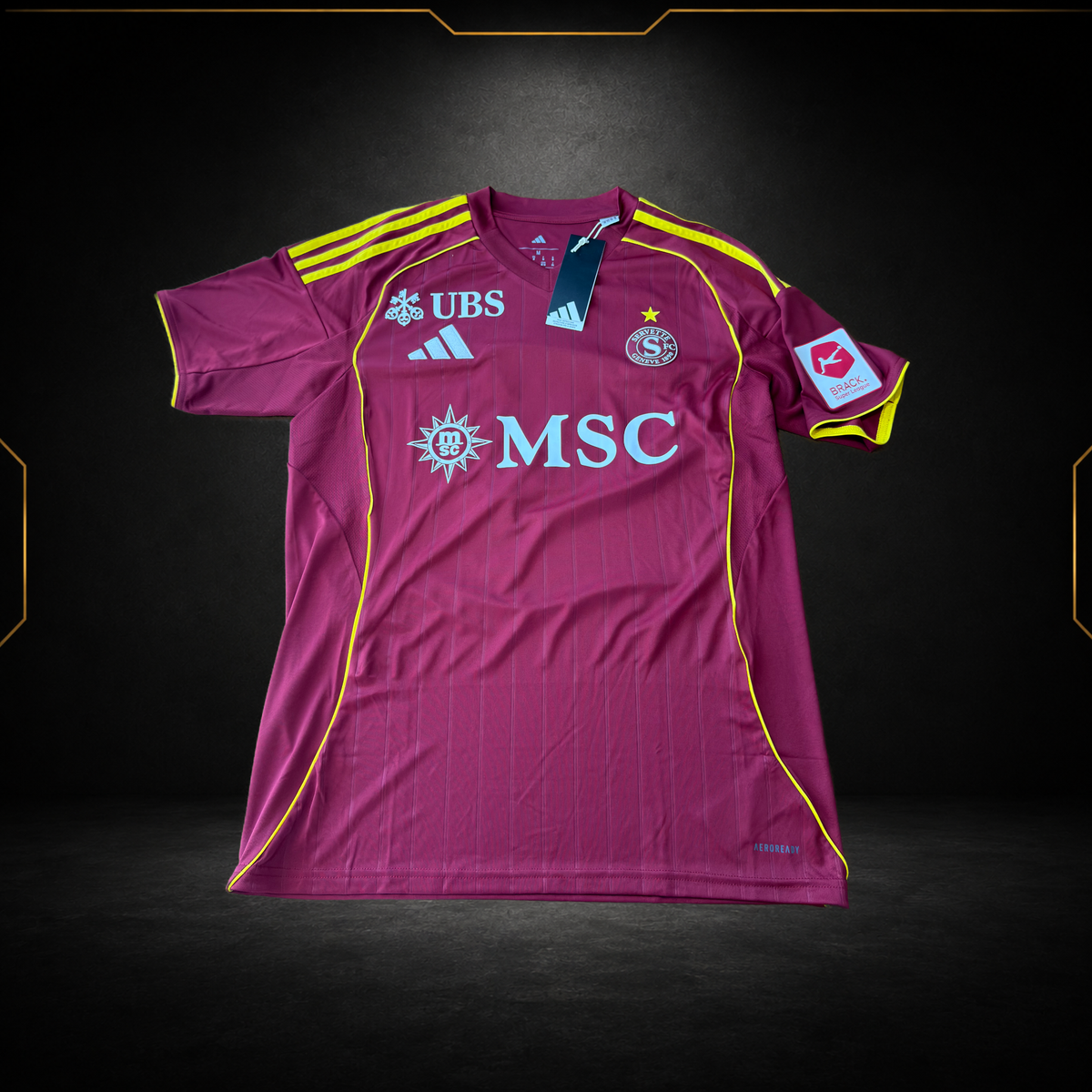 Servette FC Domicile 2025/26 – Rouiller #4 (10/10) (L)