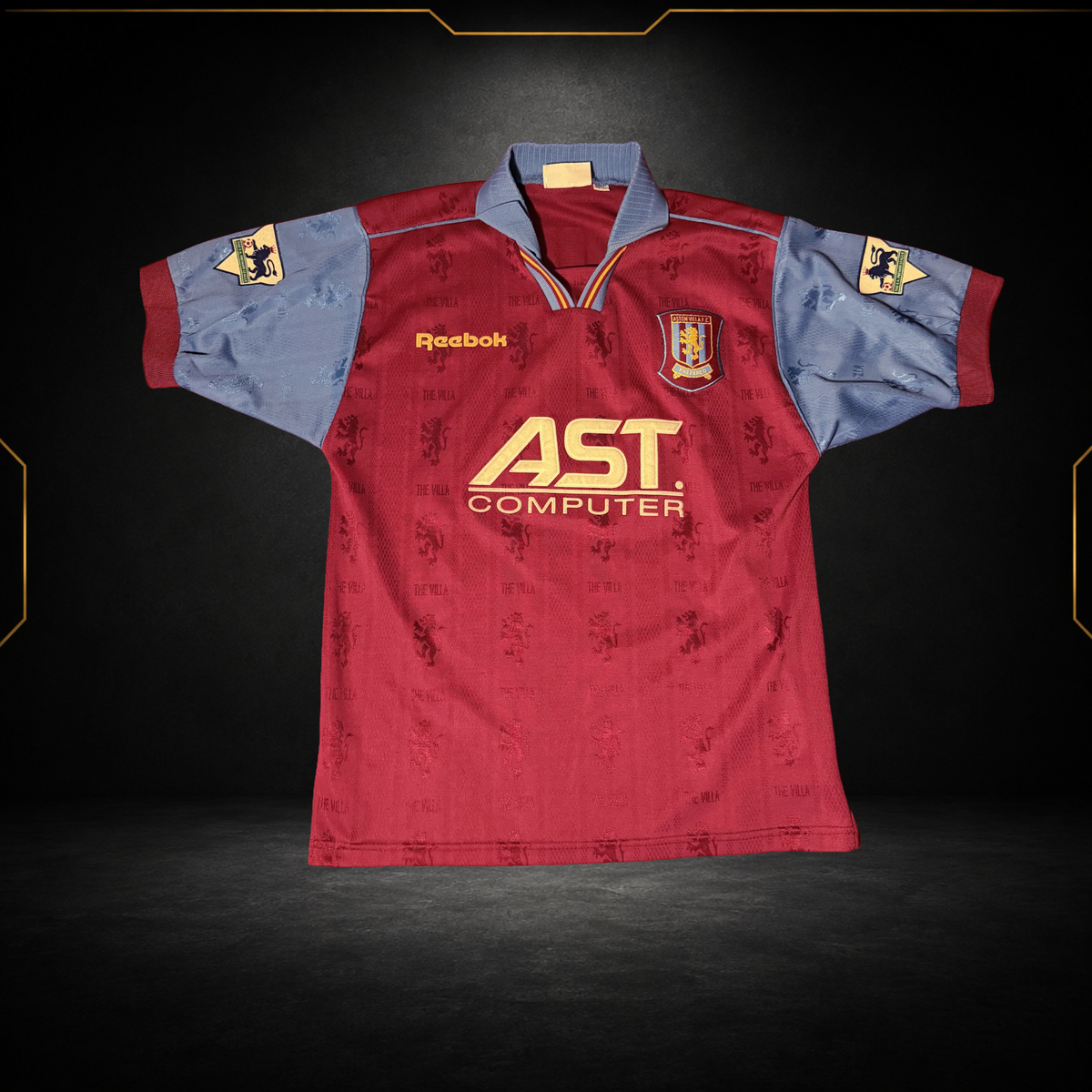 Aston Villa Heimtrikot 1996/97 Milošević #9 - (9/10) (M)