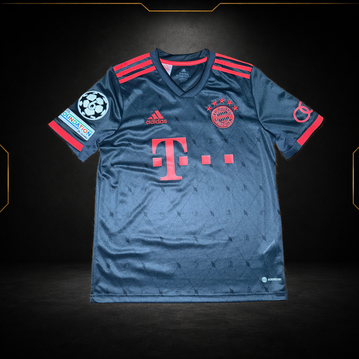Bayern Munich Third Jersey 2022/23 (9.5/10) (164)