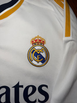 Real Madrid Home Jersey 2023/24 Long Sleeve (9.5/10) (L)