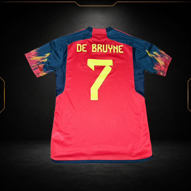 Belgium Home 2022/23 Kevin De Bruyne #7 – (9/10) (M)