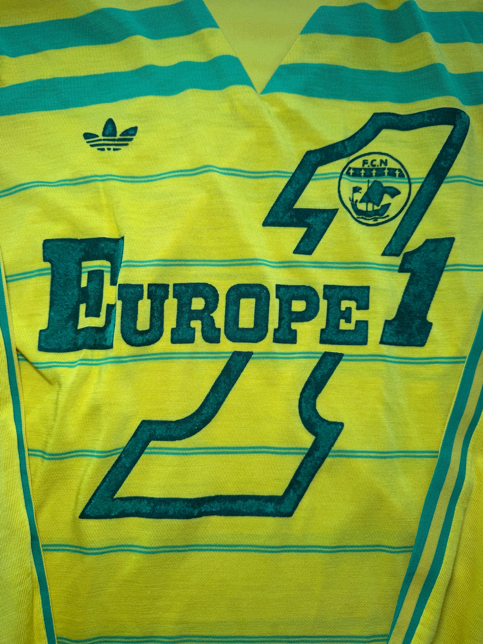 FC Nantes Heimtrikot 1985/86 Bruno Baronchelli – (8/10) (M)