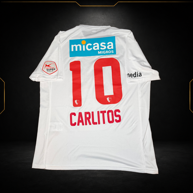 FC Sion Home 2017/18 Carlitos #10 – (10/10) (XL (L))