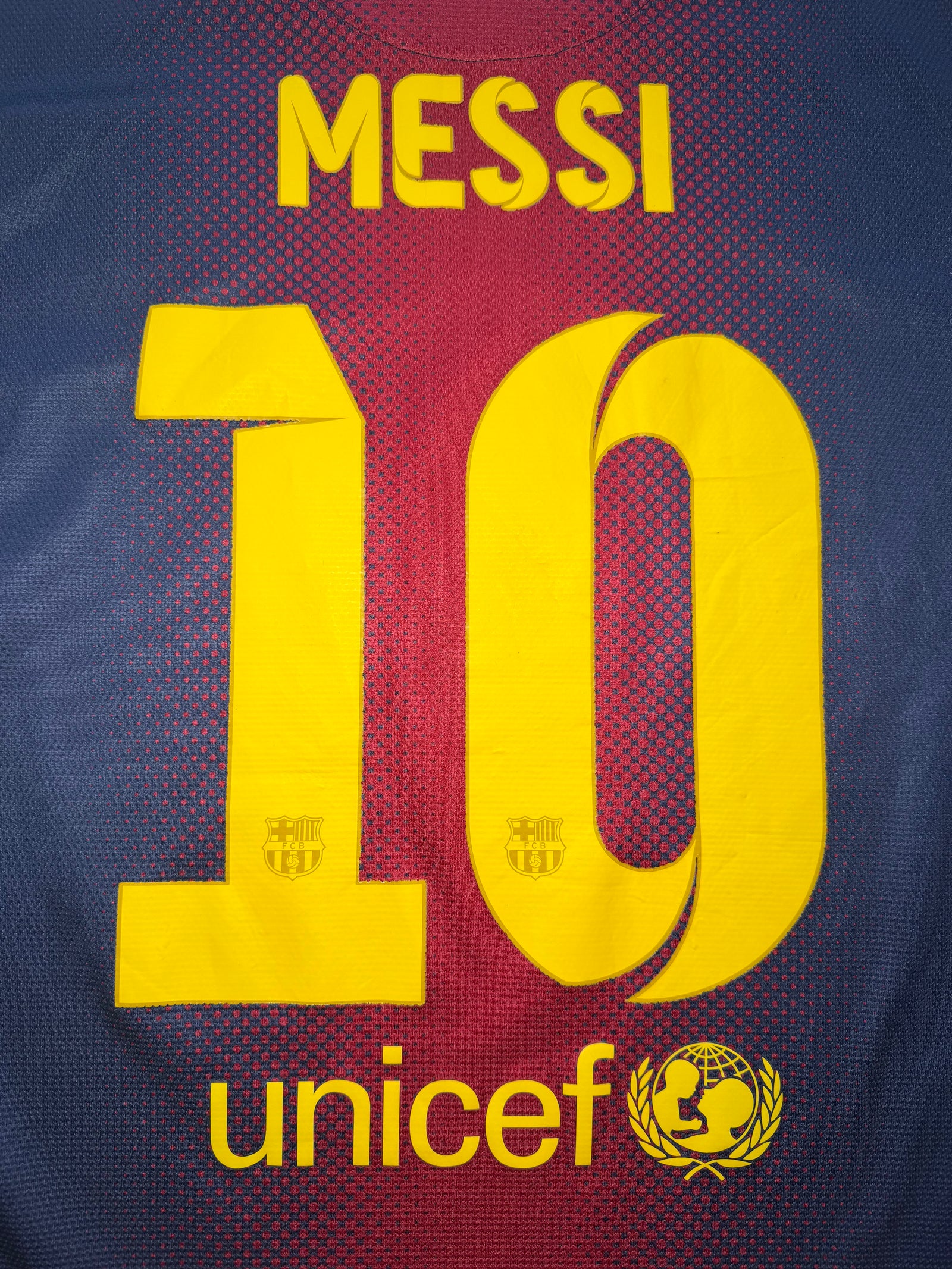 FC Barcelone Domicile 2012/13 Messi #10 – (8.5/10) (L)