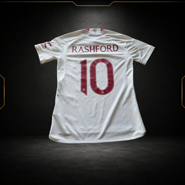 Manchester United Away Jersey 2023/24 – Rashford #10 (9/10) (S)