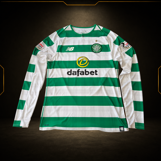 Celtic FC Home Jersey 2018/19 Ntcham #21 (9/10) (L)